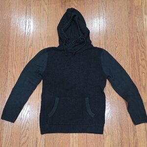 Retrofit Dark Green Hooded Sweater